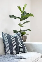 Funda de almohada - Theresa (negro)