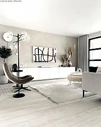 Alfombra Wilton - Art Silk (gris/beige)