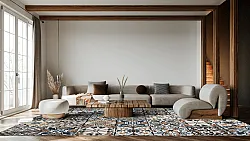 Alfombra Wilton - Tierra (multicolor)