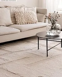 Alfombras de pelo largo - Tillie (offwhite)