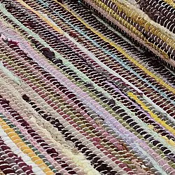 Alfombra de trapo - Happy (amarillo/multicolor)