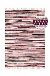 Alfombra de trapo - Home (rosa/multicolor)