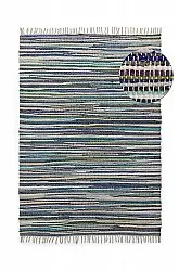 Alfombra de trapo - Home (azul/multicolor)