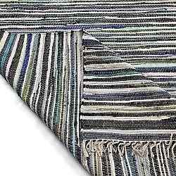 Alfombra de trapo - Home (azul/multicolor)