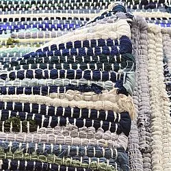 Alfombra de trapo - Home (azul/multicolor)