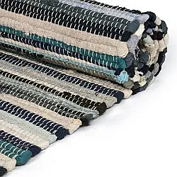 Alfombra de trapo - Home (azul/multicolor)