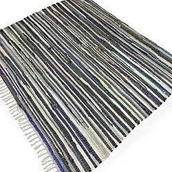 Alfombra de trapo - Home (azul/multicolor)