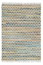 Alfombra de trapo - Lindby (amarillo/multicolor)