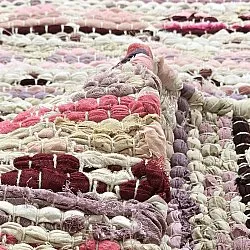 Alfombra de trapo - Lindby (rosa/multicolor)