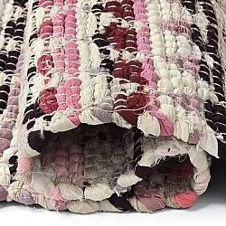 Alfombra de trapo - Lindby (rosa/multicolor)