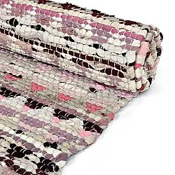 Alfombra de trapo - Lindby (rosa/multicolor)