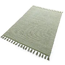 Alfombra de trapo - Vinga (verde)