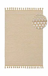 Alfombra de trapo - Vinga (amarillo mostaza)