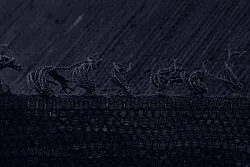Alfombra de algodón - Silje (azul/azul oscuro)