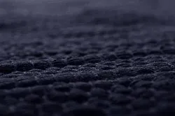 Alfombra de algodón - Silje (azul/azul oscuro)