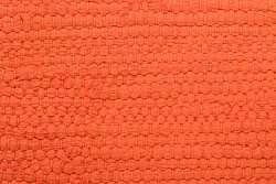 Alfombra de algodón - Silje (naranja)