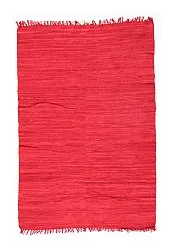 Alfombra de algodón - Silje (rojo)