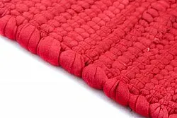 Alfombra de algodón - Silje (rojo)