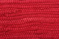 Alfombra de algodón - Silje (rojo)