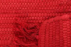 Alfombra de algodón - Silje (rojo)