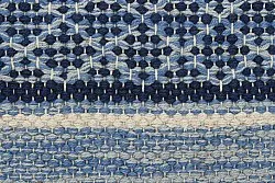 Alfombra de algodón - Visby (azul)