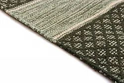 Alfombra de algodón - Visby (verde)