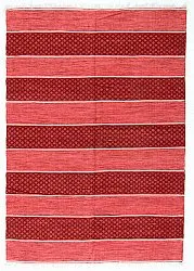 Alfombra de algodón - Visby (rojo)