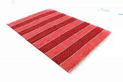 Alfombra de algodón - Visby (rojo)