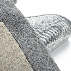 Alfombra de Lana - Agra Hand Tufted Wool Premium (gris)