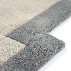 Alfombra de Lana - Agra Hand Tufted Wool Premium (gris)