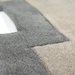 Alfombra de Lana - Agra Hand Tufted Wool Premium (gris)