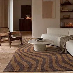 Alfombra de Lana - Aiz Hand Tufted Wool Premium (marrón)