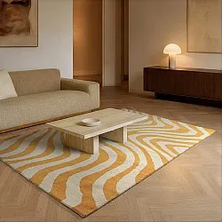 Alfombra de Lana - Aiz Hand Tufted Wool Premium (amarillo)