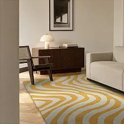 Alfombra de Lana - Aiz Hand Tufted Wool Premium (amarillo)