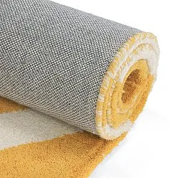 Alfombra de Lana - Aiz Hand Tufted Wool Premium (amarillo)