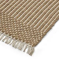 Alfombra de Lana - Arbil (beige/blanco)