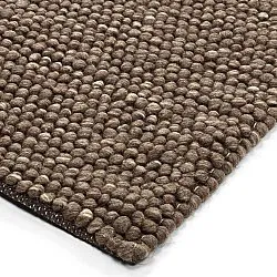Alfombra de Lana - Avafors Wool Bubble (marrón/beige)