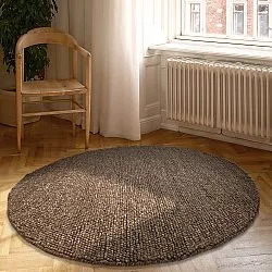 Alfombras redondeadas - Avafors Wool Bubble (marrón/beige)