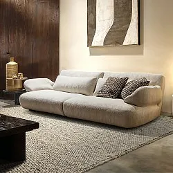 Alfombra de Lana - Avafors Wool Bubble (gris/beige)