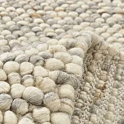 Alfombra de Lana - Avafors Wool Bubble (gris/beige)