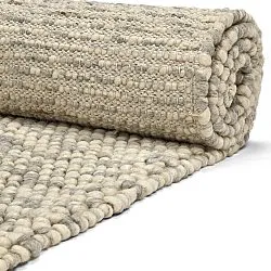 Alfombra de Lana - Avafors Wool Bubble (gris/beige)