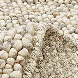 Alfombras redondeadas - Avafors Wool Bubble (gris/beige)