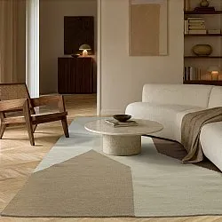 Alfombra de Lana - Aveiro (beige/multicolor)