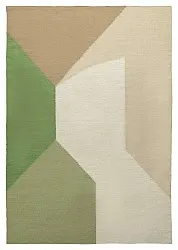 Alfombra de Lana - Aveiro (verde/multicolor)