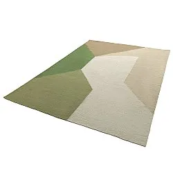 Alfombra de Lana - Aveiro (verde/multicolor)