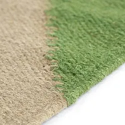 Alfombra de Lana - Aveiro (verde/multicolor)