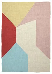 Alfombra de Lana - Aveiro (rosa/multicolor)