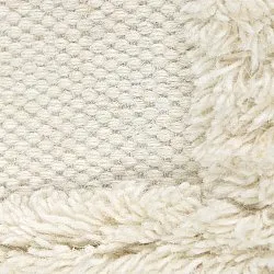 Alfombra de Lana - Beja (blanco)