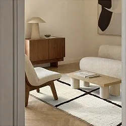 Alfombras de pelo largo - Bitola (beige)