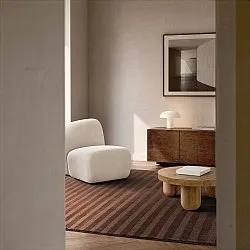 Alfombra de Lana - Brenta Handloom Wool Premium (marrón)
